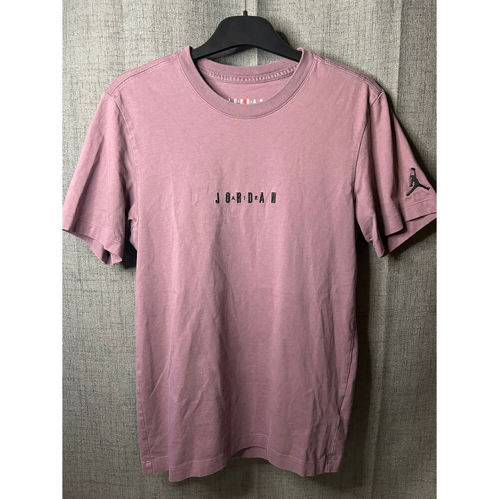 Jordan Air EMB Crew Short Sleeve T-Shirt Men's X-Small Mauve